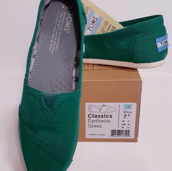 Toms Shoes - TOMS Earthwise Green